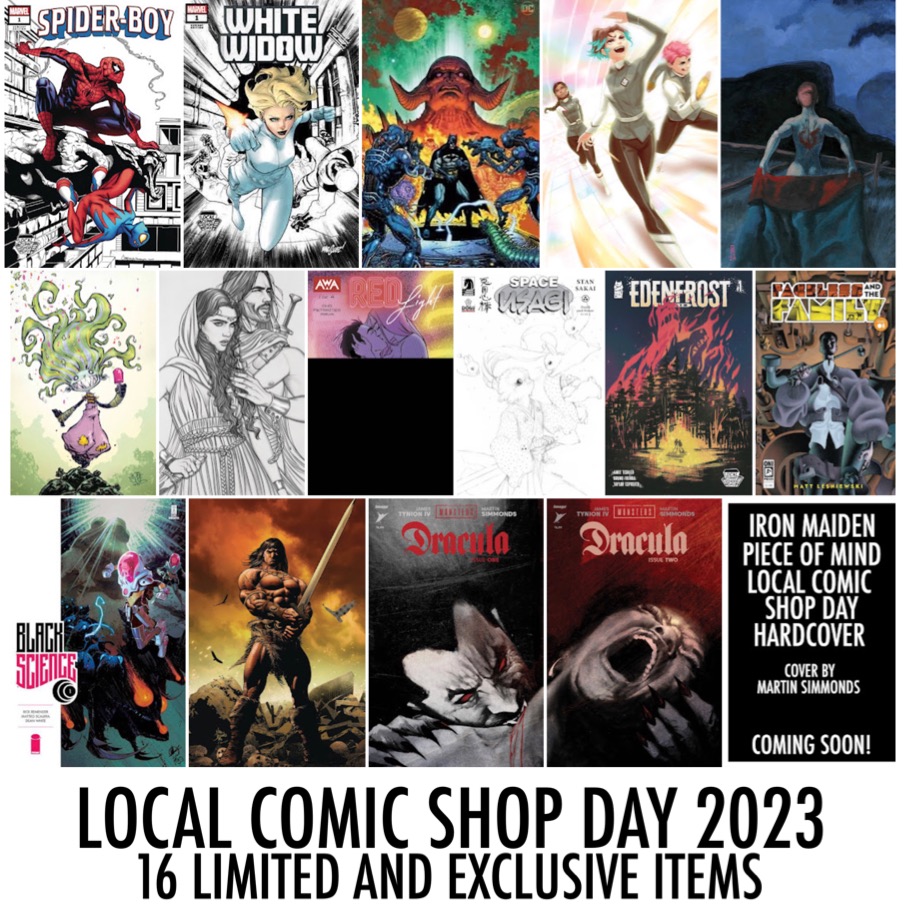 some more LOCAL COMIC SHOP DAY