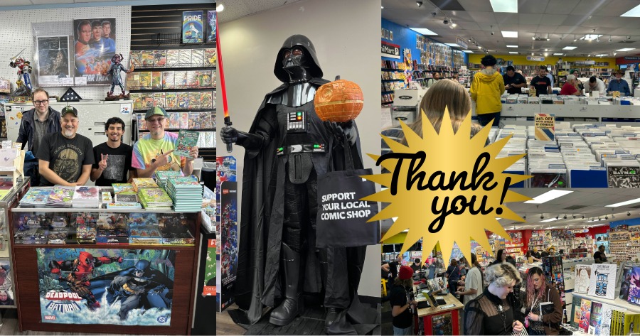 local comic shops celebrating 2025